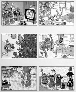 Jack and Jill Comic 1 art by Peter Woolcock