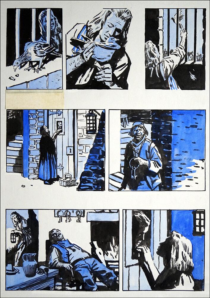 The Black Tulip - Pigeon Post art by Tony Weare