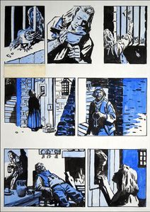 The Black Tulip - Pigeon Post art by Tony Weare