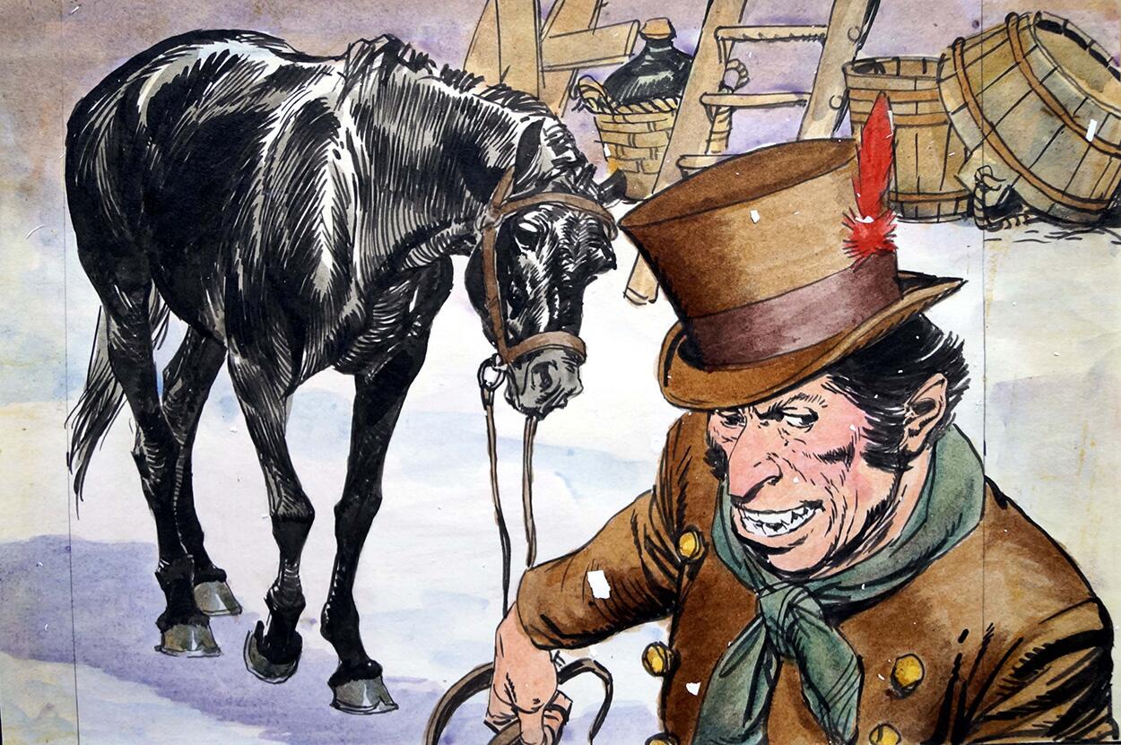 Black Beauty - Apeman art by Carlos Roume