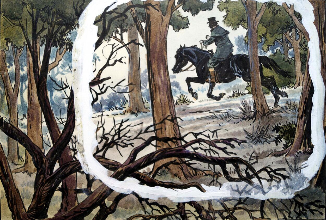 Black Beauty - A Forest art by Carlos Roume