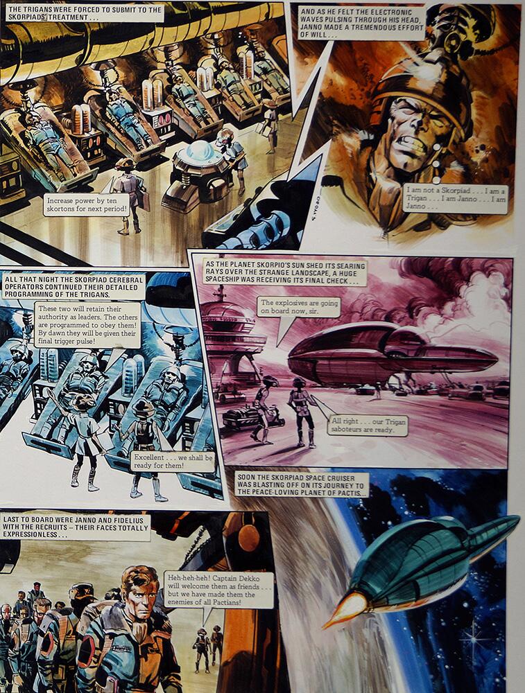 Right Hand Page art by Gerry Wood