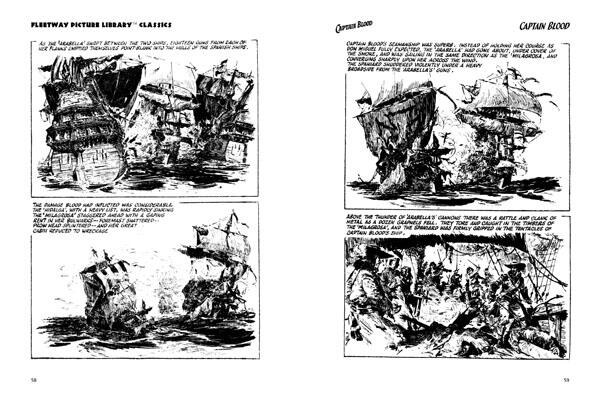 Fleetway Picture Library Classics: CAPTAIN BLOOD by Raphael Sabatini by Raphael Sabatini; introduction by Norman Wright