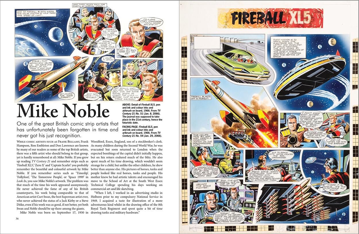 Mike Noble, illustrators issue 50 ONLINE EDITION
