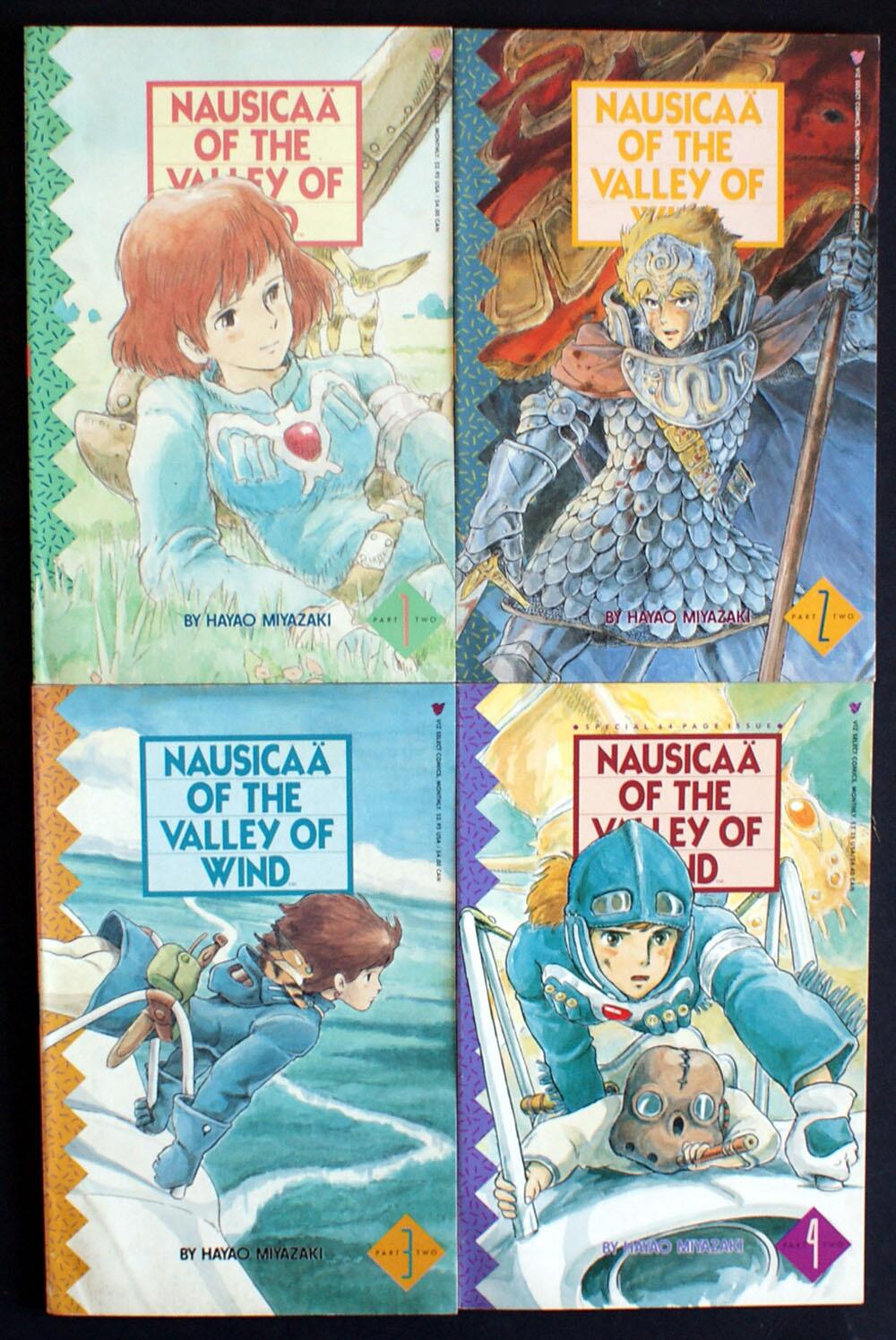 Nausicaa Of The Valley Of Wind: Part Two: Books 1 - 4 by Hayao Miyazaki