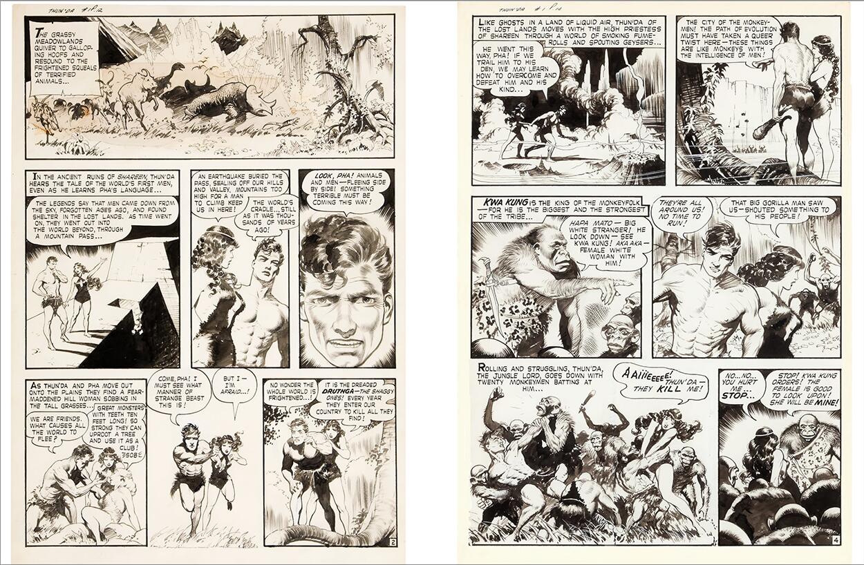 Frank Frazetta's Thun'da King of the Congo by Diego Cordoba (editor); William Stout (foreword)