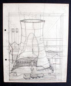 Anatomy Of A Power Station art by Leslie Ashwell Wood