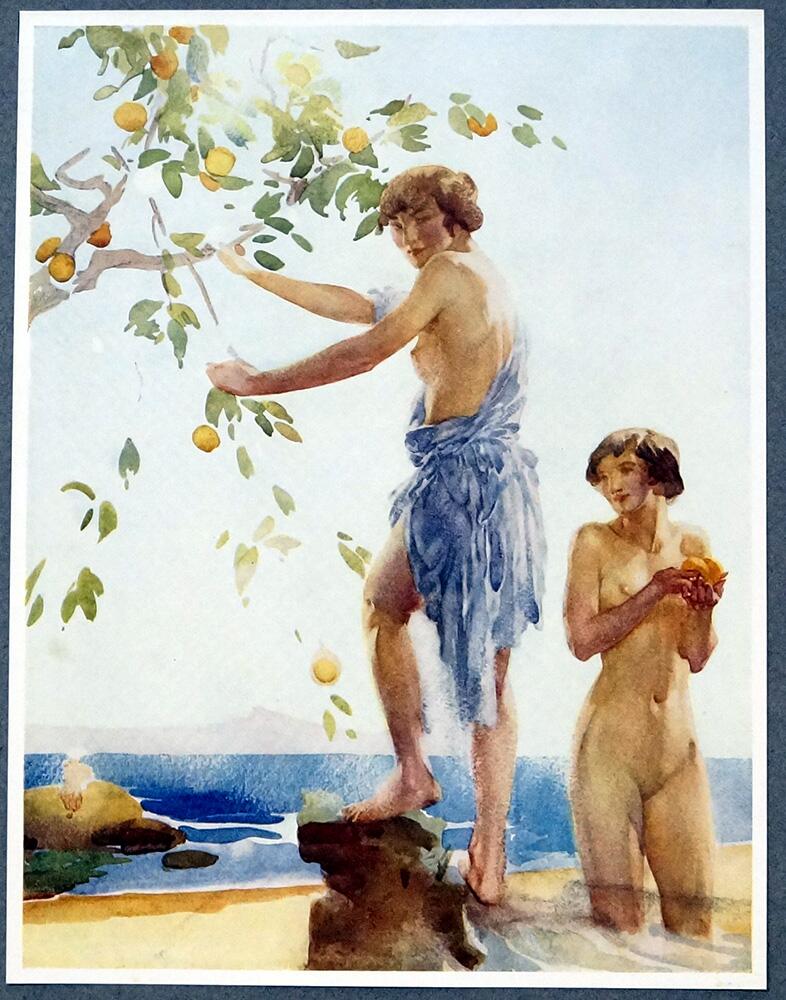 Stage 3 art by William Russell Flint