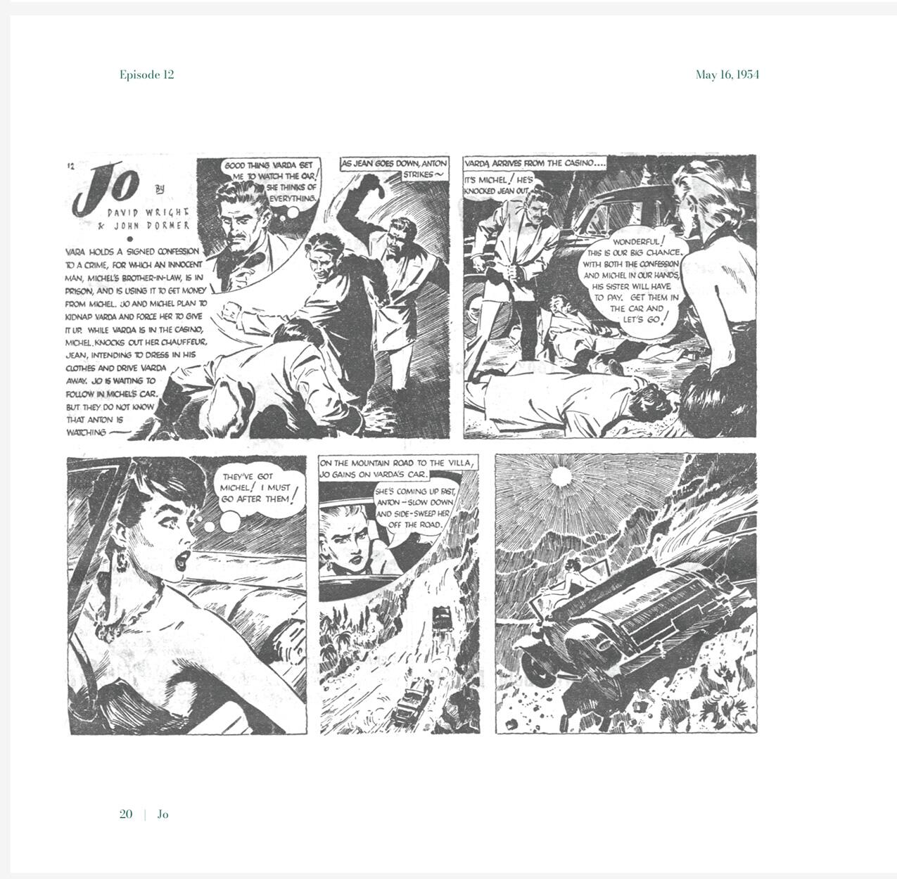 sample page, David Wright's Jo