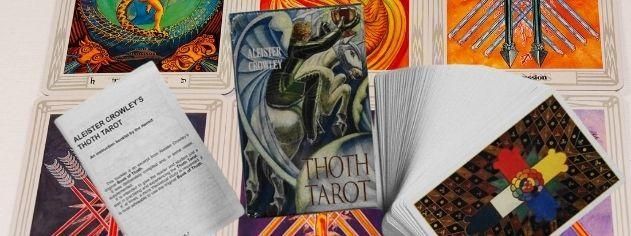 Thoth Tarot Card Deck by Aleister Crowley, painted by Lady Frieda Harris.