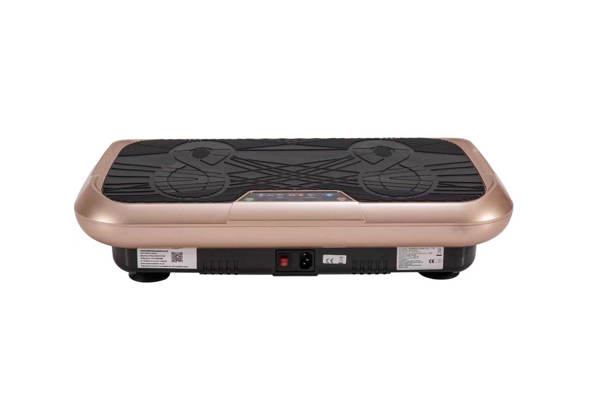 Plateforme Vibrante 200W 180 Niveaux Vitesse Affichage LCD 2