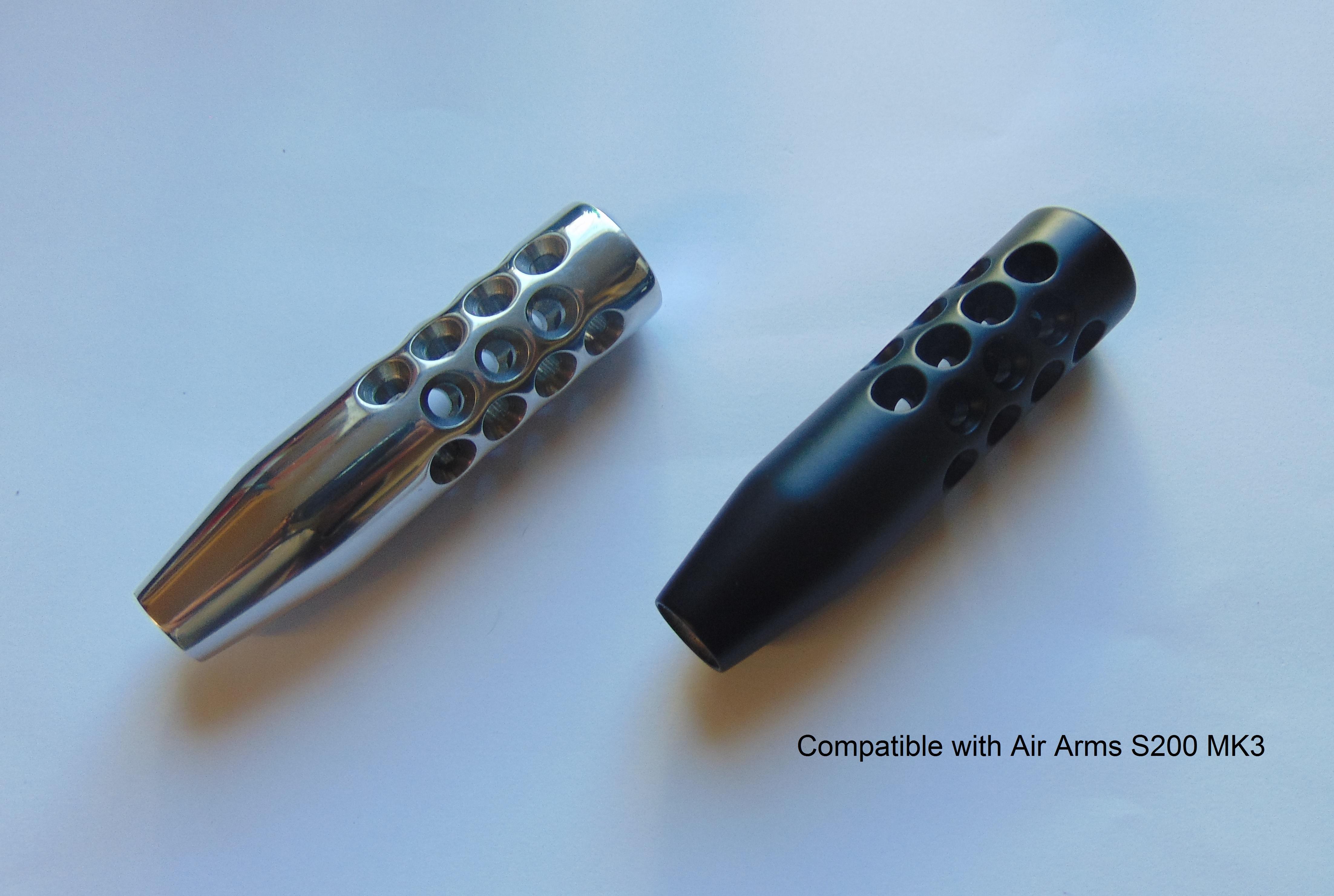 Polished Brass Muzzle Brake to Fit BSA R10 