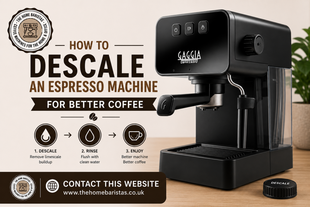 How to Descale an Espresso Machine for Better Coffee
