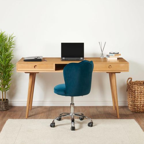 Handmade solid wooden Home office desks in the UK - Muju