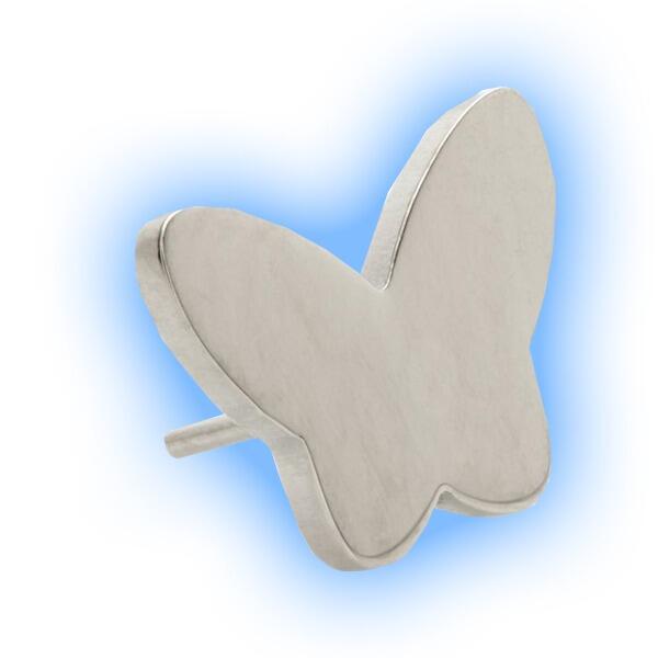 Monarch Butterfly Disc - Threadless Body Jewellery Attachment