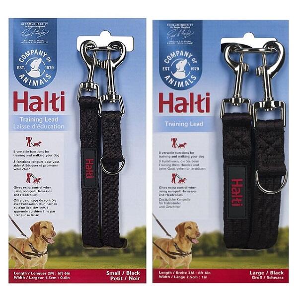Halti dog top training lead