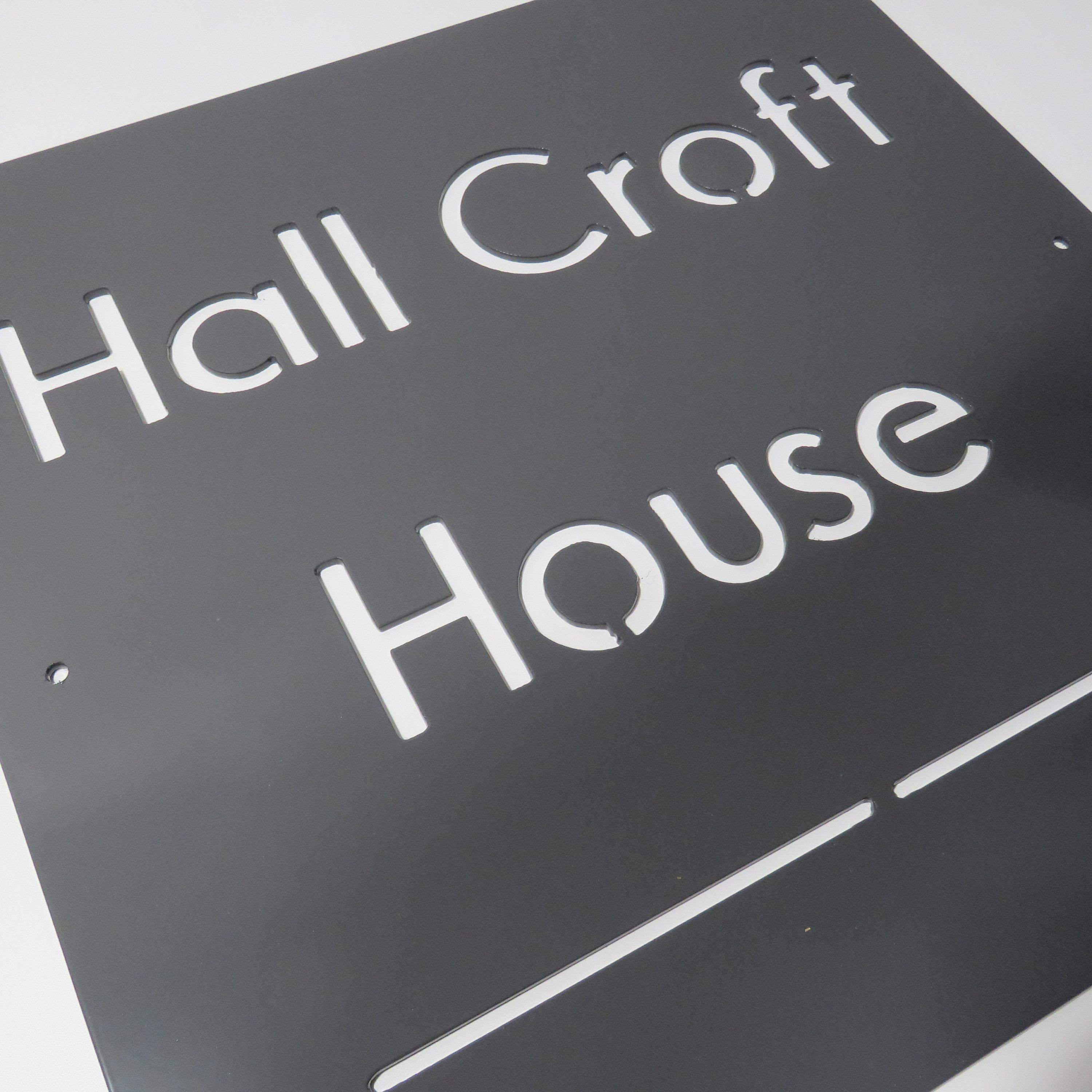 Square House Sign