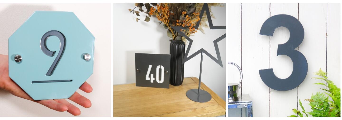 House Number Signage