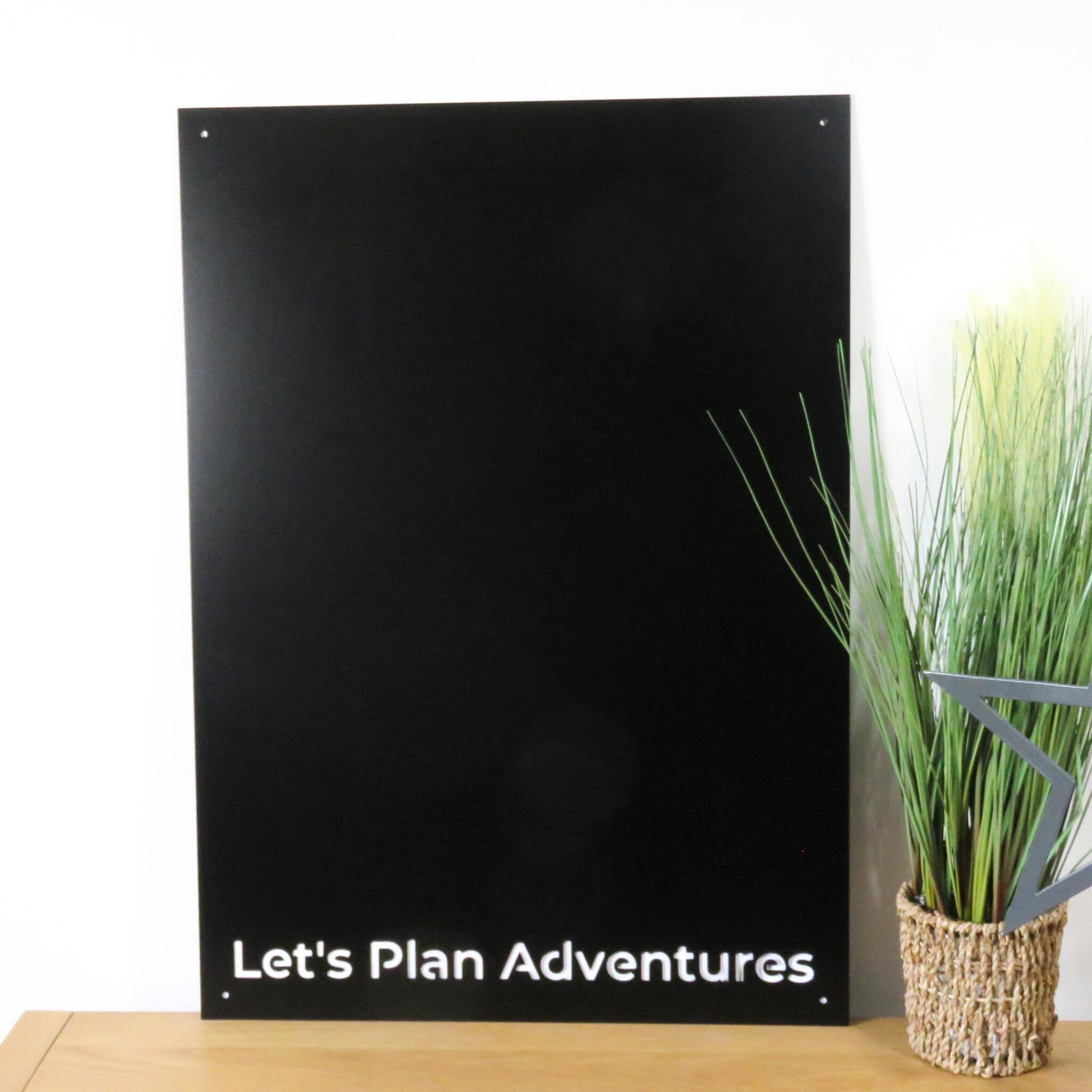 Lets Plan Adventures Magnet Board