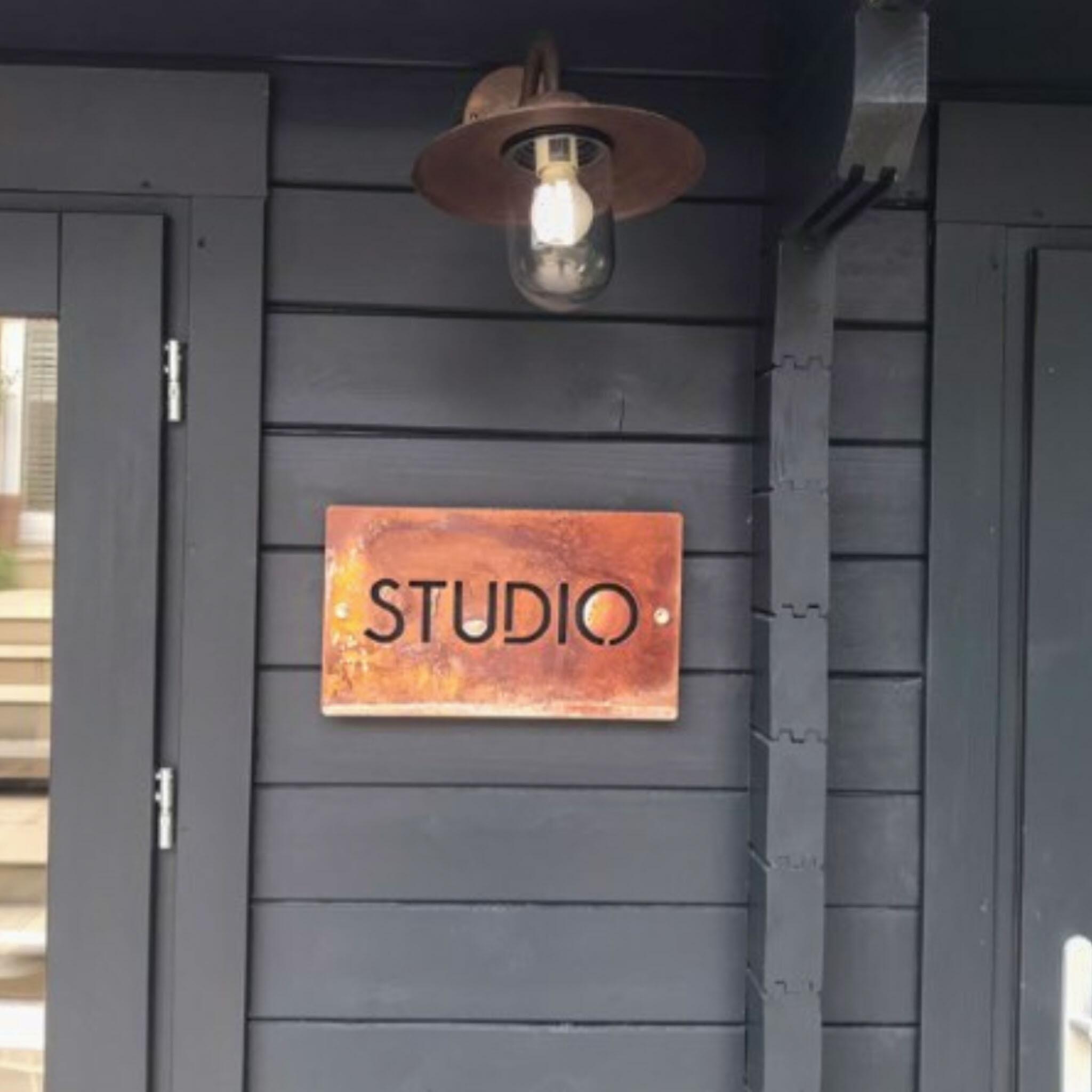 Studio sign