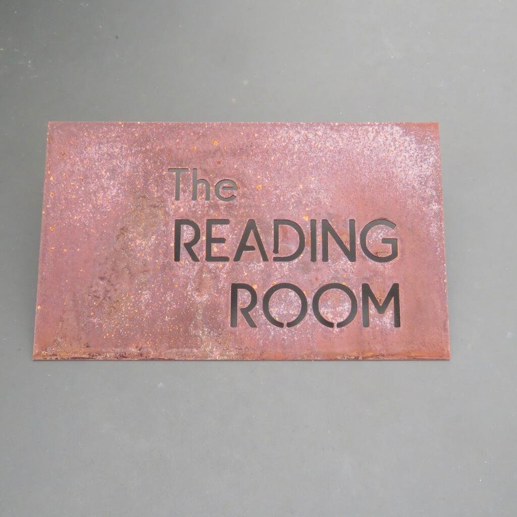 New Signage for The Reading Room South Wales