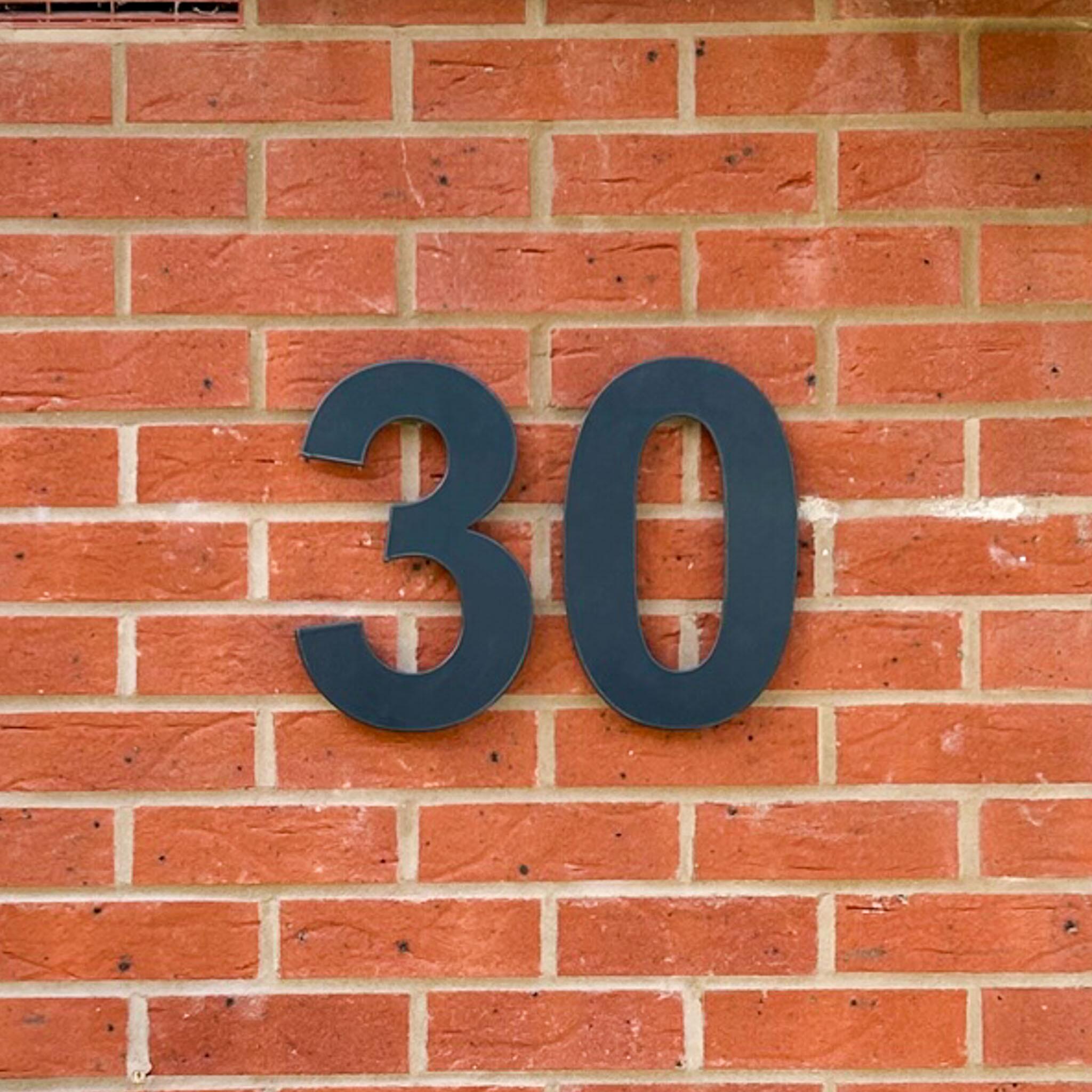 House Number Signage