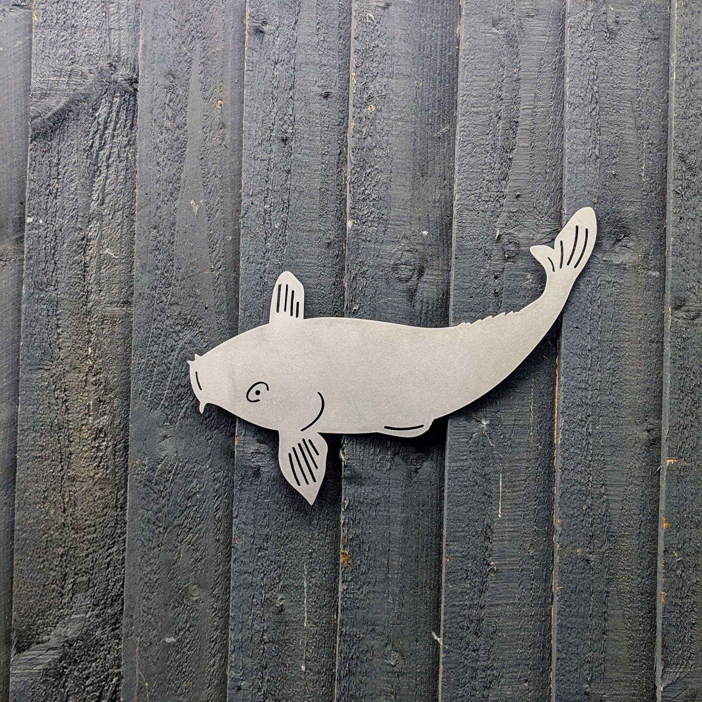 Metal Koi Carp garden decoration