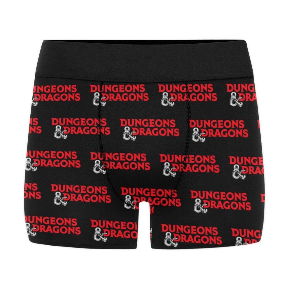 Dungeons & Dragons Logo Men's Boxer Briefs by Underwear Universe