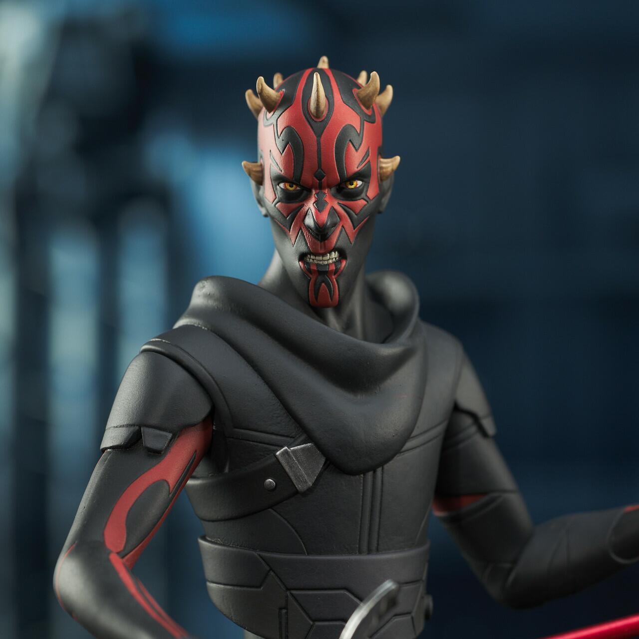 Darth Maul™ Animated Mini Bust © 2023 Gentle Giant Ltd.