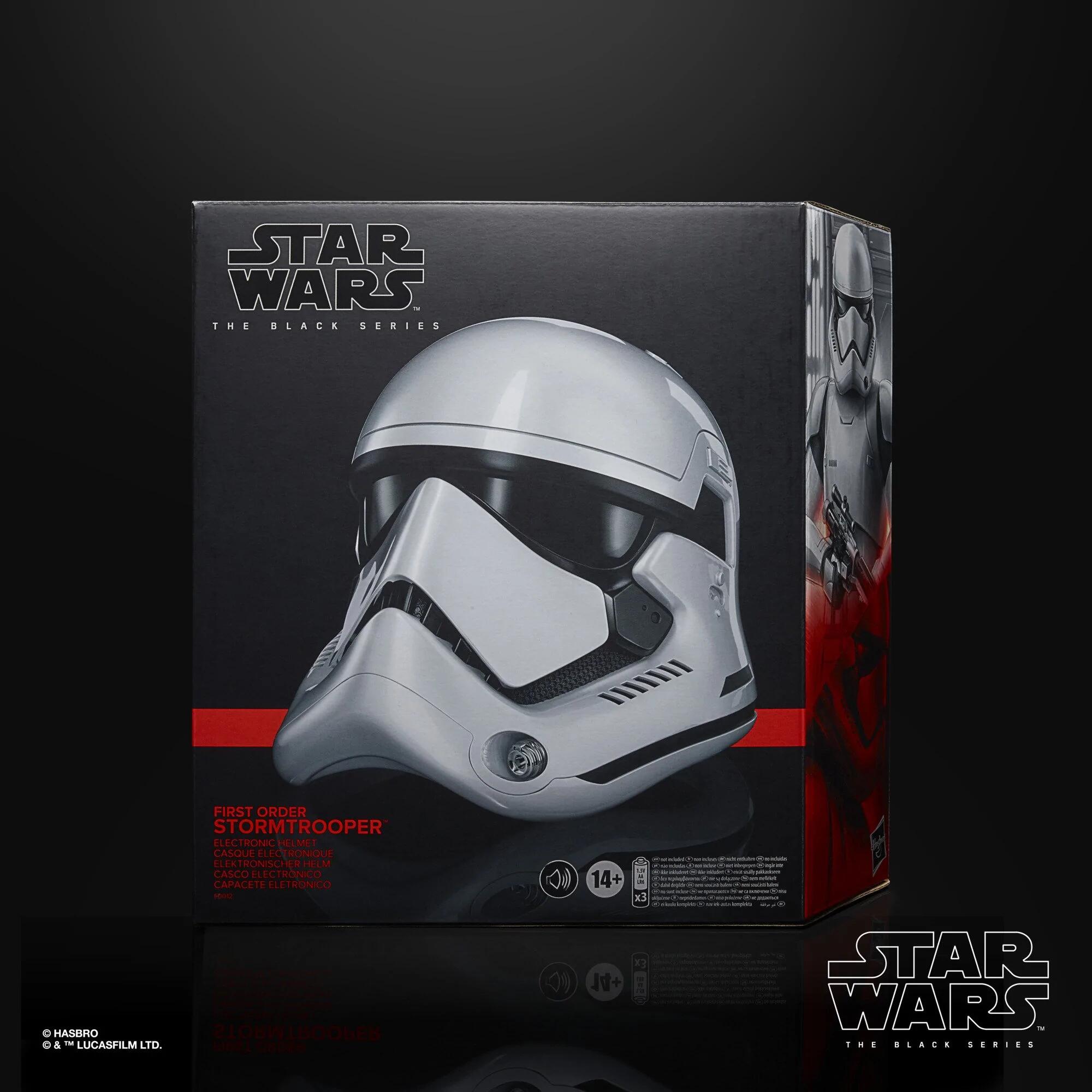 First Order Stormtrooper Electronic Helmet © 2023 Hasbro.