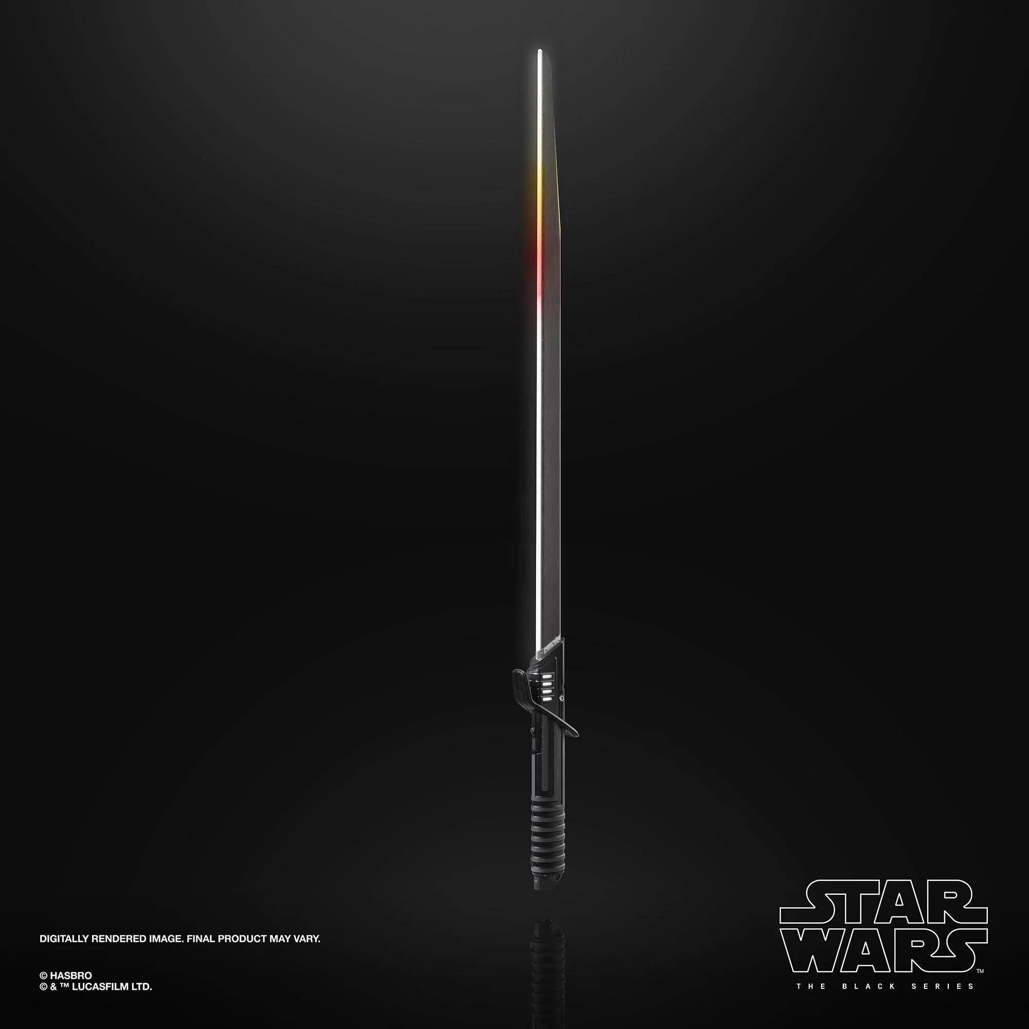 Mandalorian Darksaber Force FX Elite Lightsaber © 2023 Hasbro.
