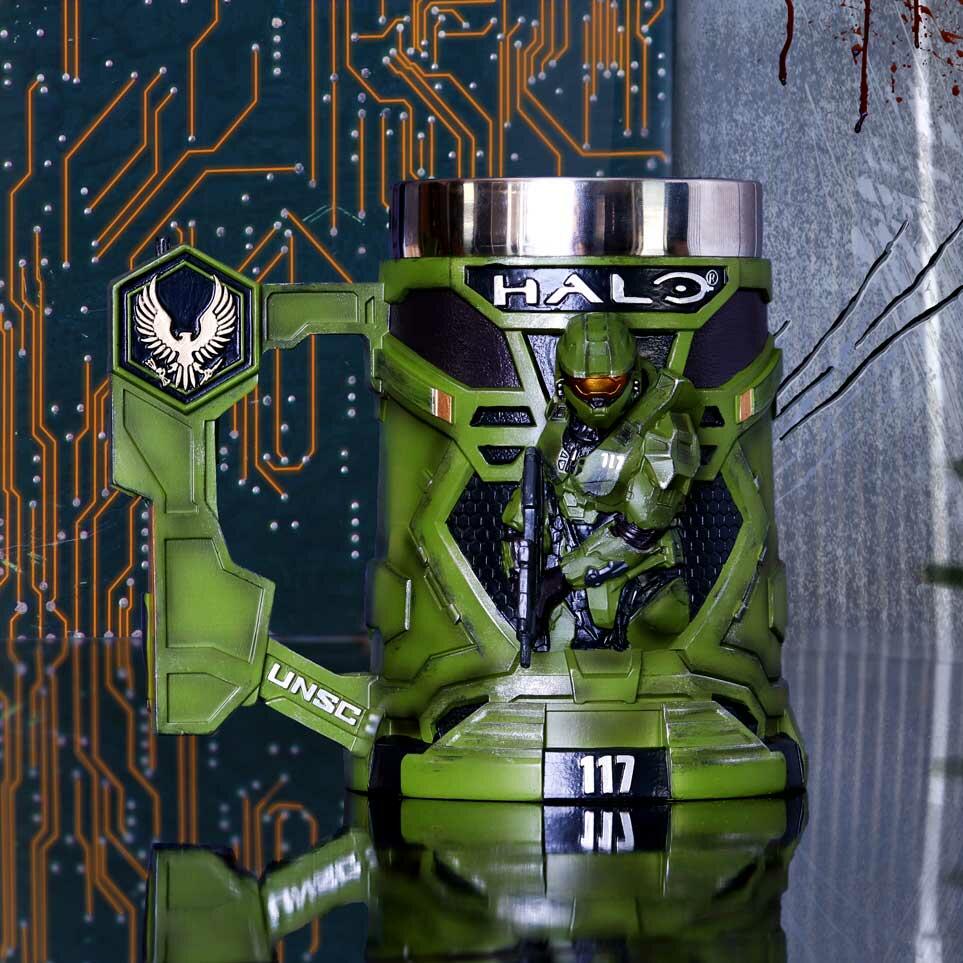 Créez Votre Style avec les Dernières Innovations en NEMESIS NOW Halo Infinite Buste Master Chief 30 Cm
