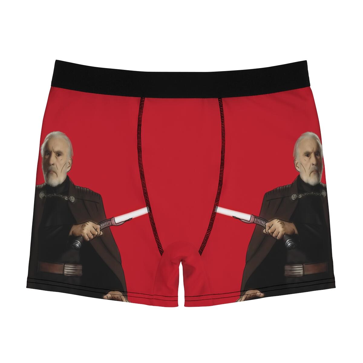 Star Wars Count Dooku Character Boxer Briefs by StarWarsUniverse