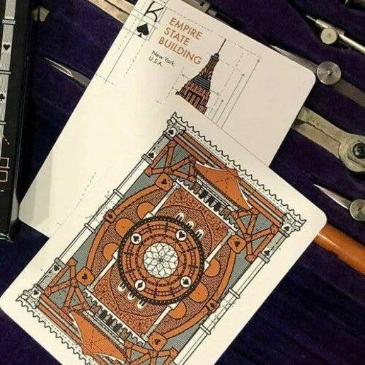 Architectural Wonders Of The World Playing Cards by Bicycle