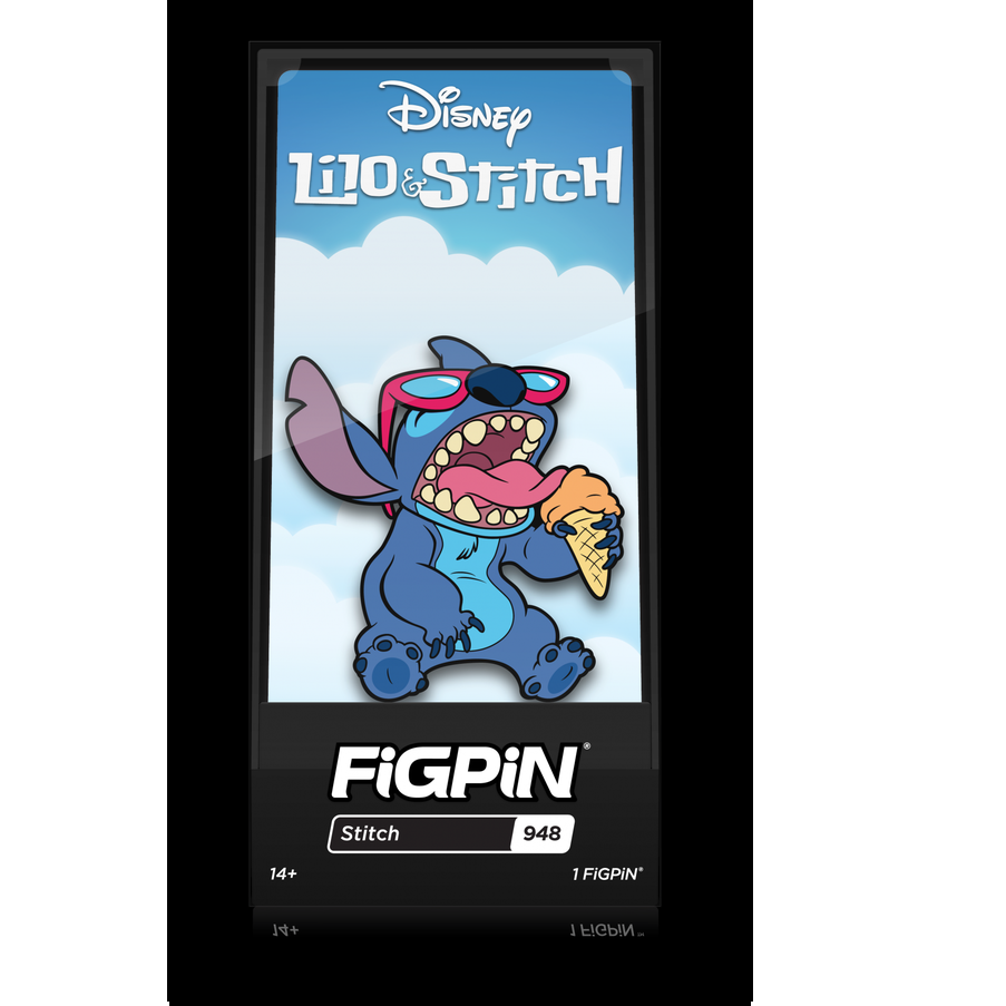 FiGPiN Stitch (0948) Disney Lilo & Stitch 3-Inch Enamel Pin