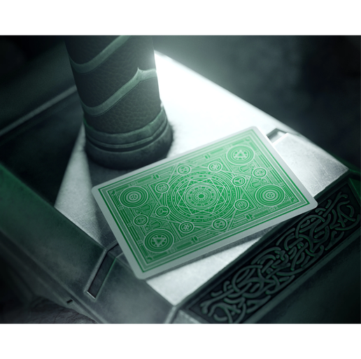 Avengers Green Edition The Infinity Saga Playing Cards by Theory11