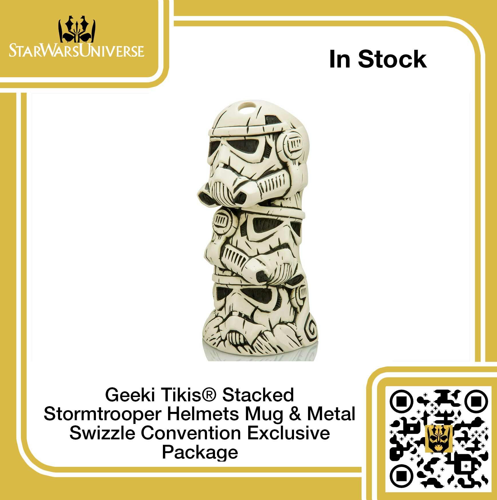 Geeki Tikis - Stacked Stormtrooper Helmets