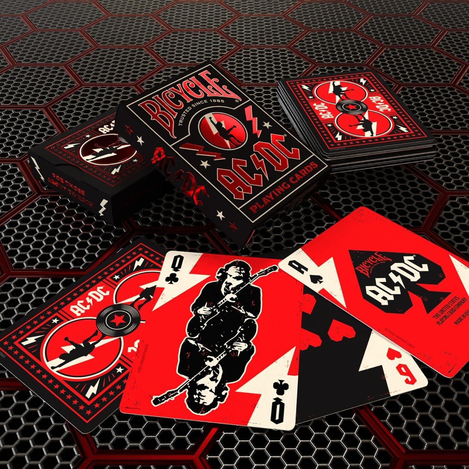 AC/DC Playing Cards by Bicycle