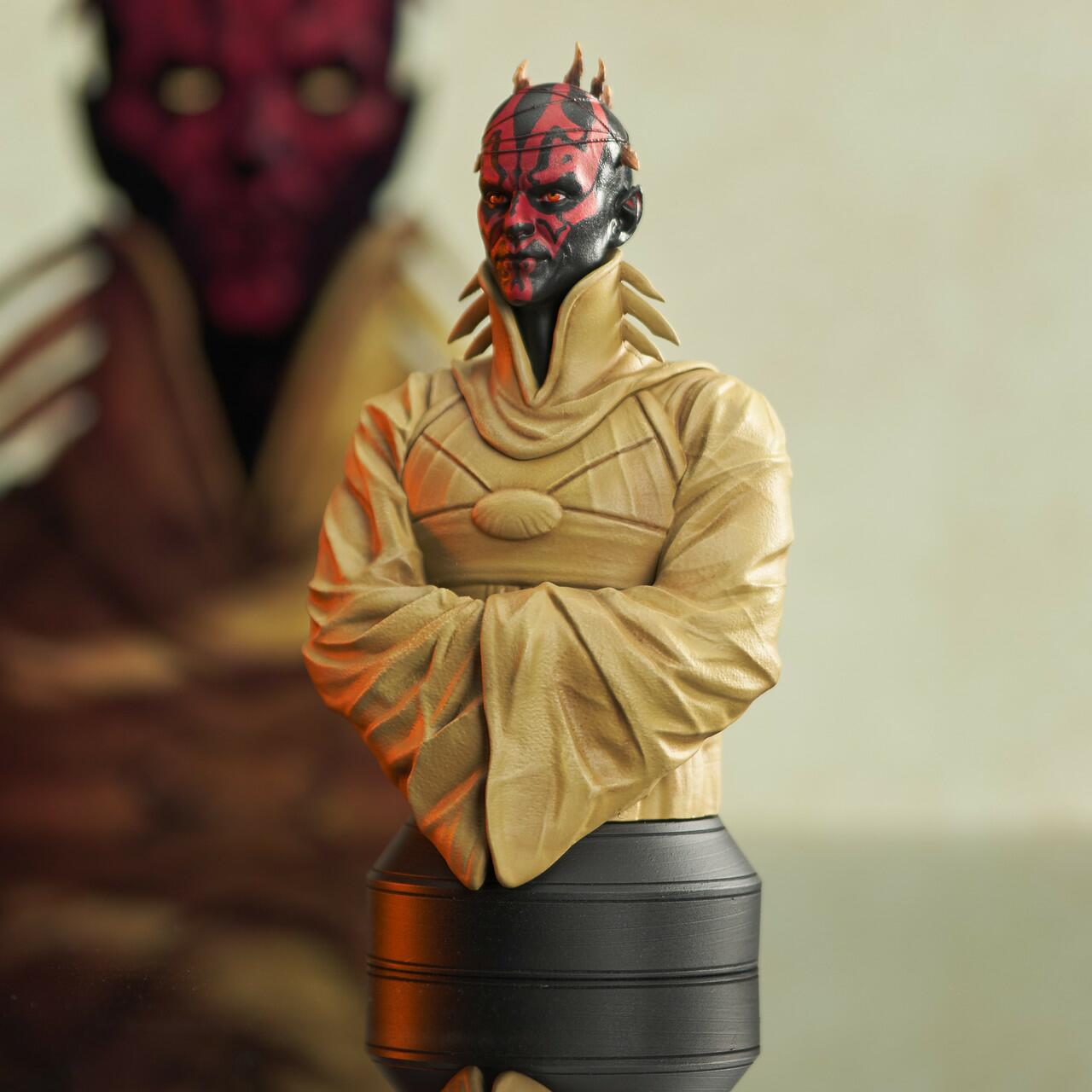 Darth Maul™ Concept Mini Bust - 2021 SDCC Exclusive © 2023 Gentle Giant Ltd.