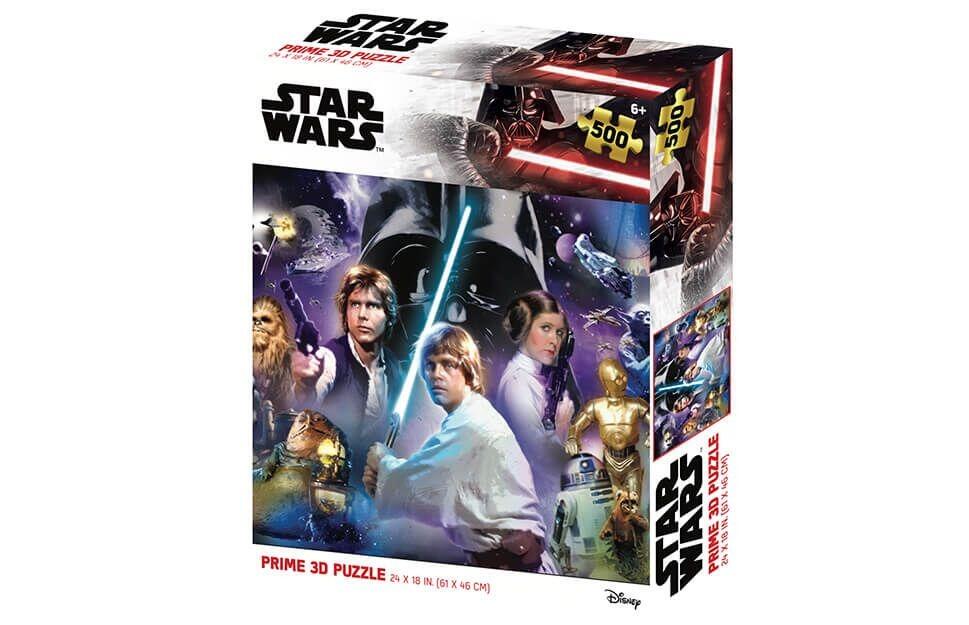 Prime 3d Star Wars Darth Vader And Stormtrooper Puzzle 500 Pieces