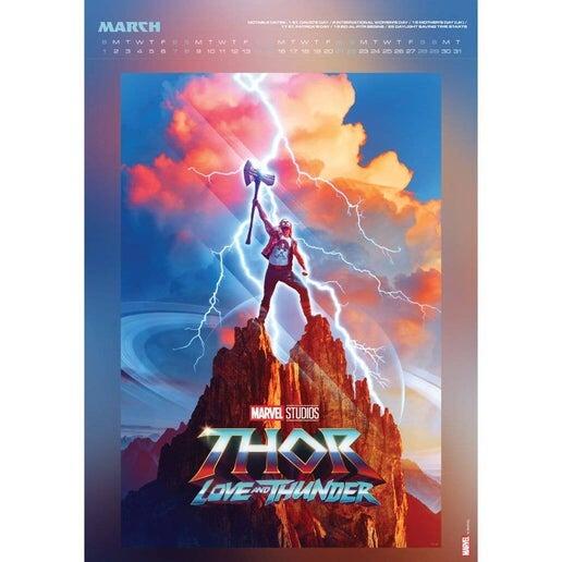 Marvel 2026 A3 Deluxe Calendar