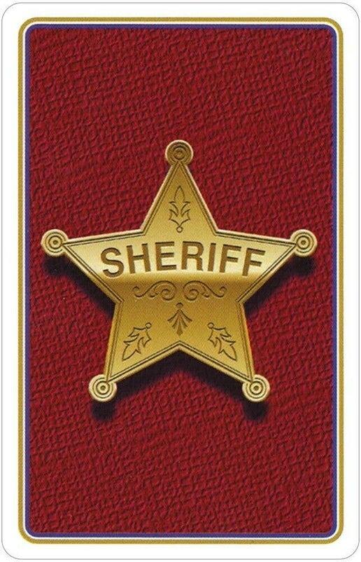 Lawmen Of The Old West Playing Card Game by U.S, Games Systems