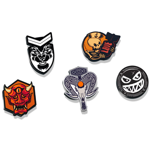 Call of Duty Black Ops IV Enamel Pin Badge Set