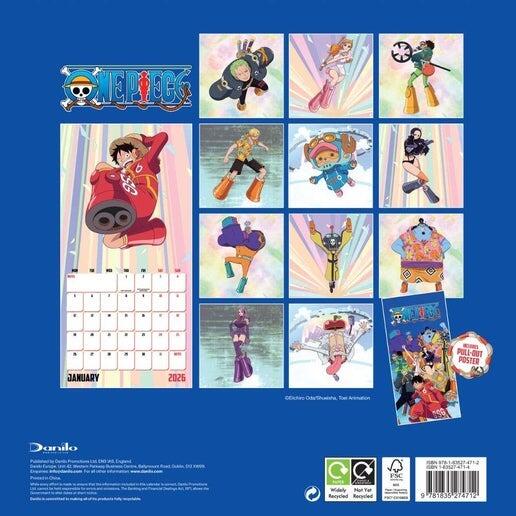 One Piece 2026 Square Calendar