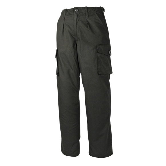 MOD Police Pattern Trousers Black Ripstop Security