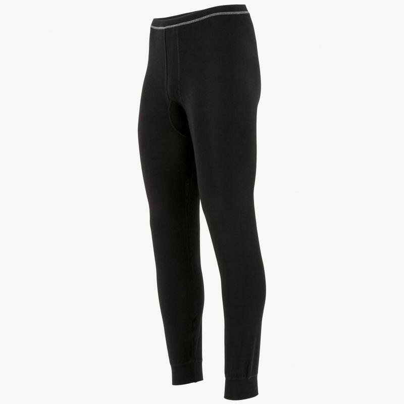 Highlander Bamboo Base layer Thermal Long Johns Leggings Black S