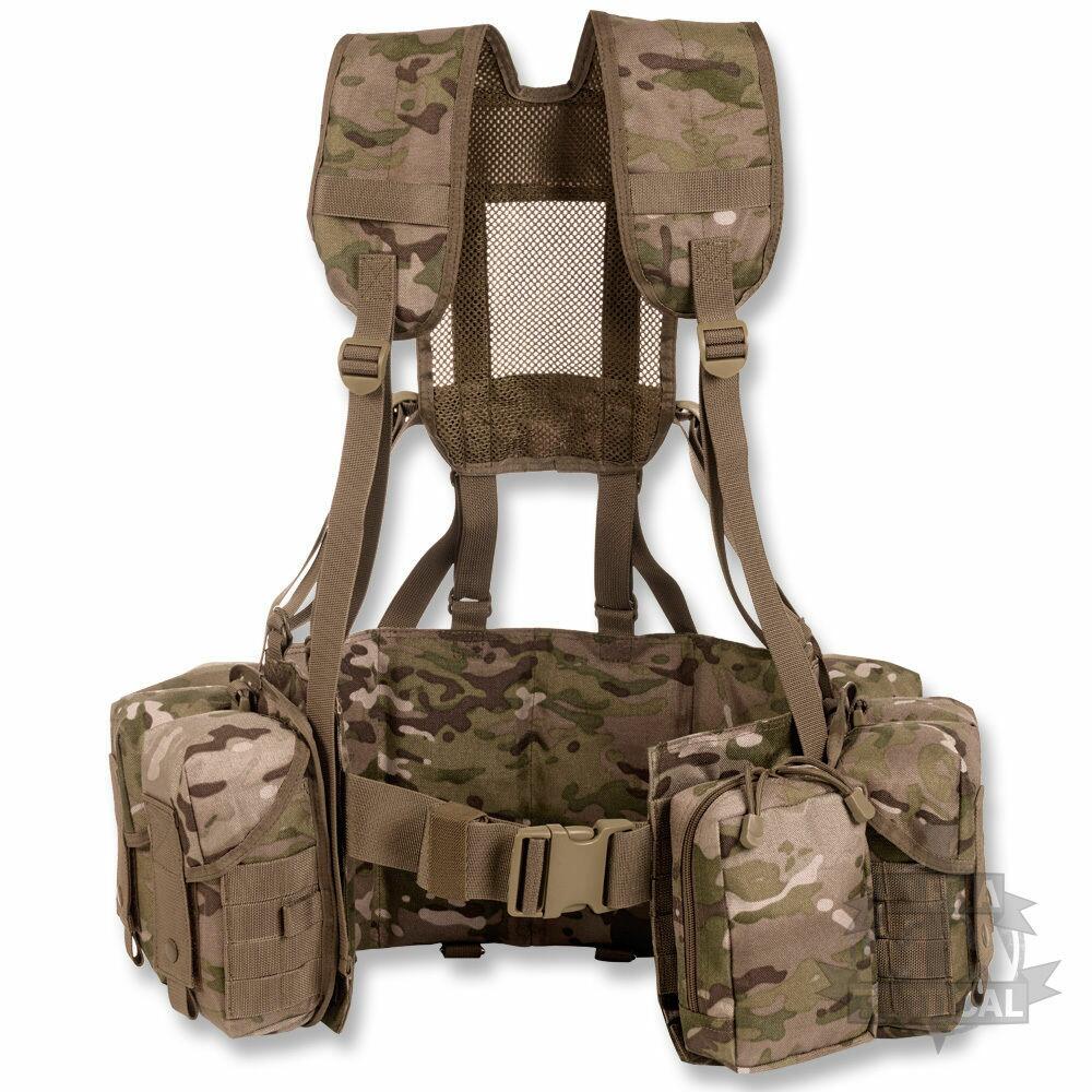 British Army Style webbing mtp multicam molle new army cadets