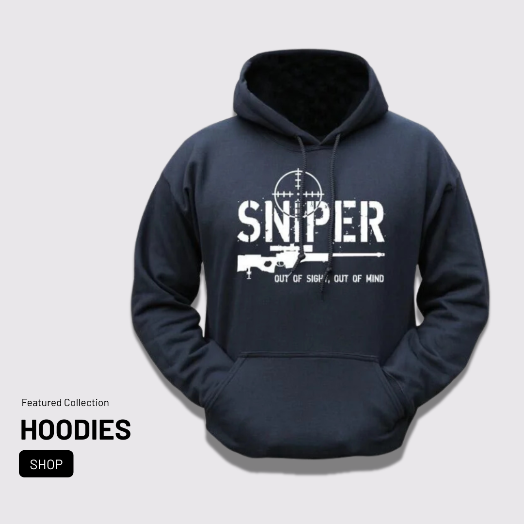Blue Sniper Hoodie