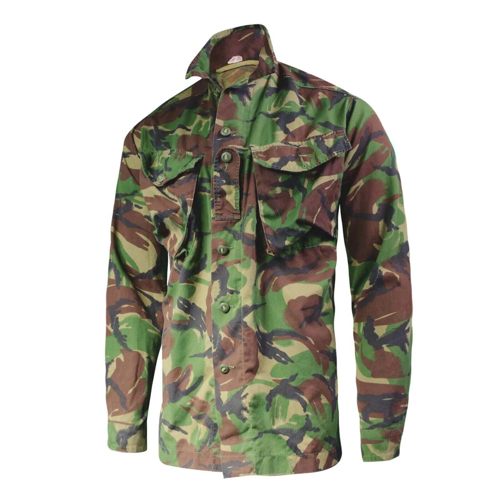 British Army Barrack Shirt Jacket Army Military Cotton
