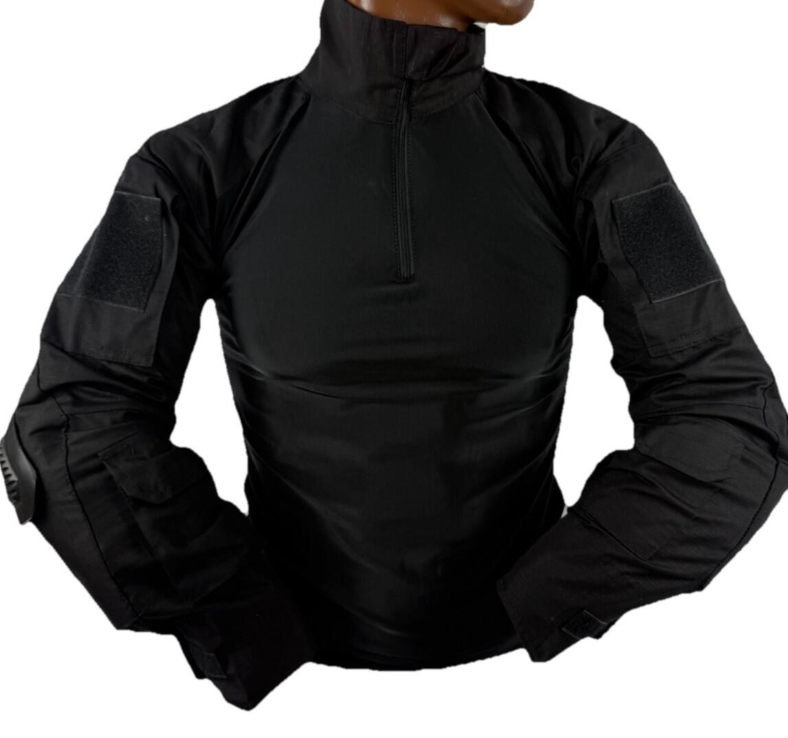 Wool Field MENS BRITISH ARMY SPEC-OPS UBACS SHIRT BTP MTP BLACK TACTICAL Combat Shirt Navy